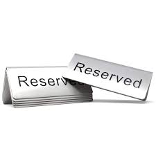 Table Plaques